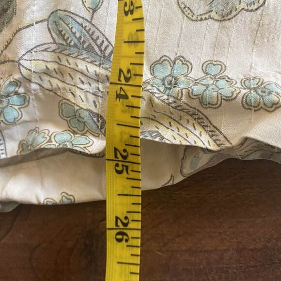 Tommy Bahama Shirt Mens M Green Tropical Hawaiian Vacation SILK - Picture 6 of 6